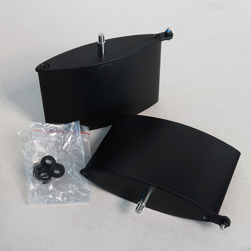 Set de montage Lames rotative RAL9005 Noir foncé