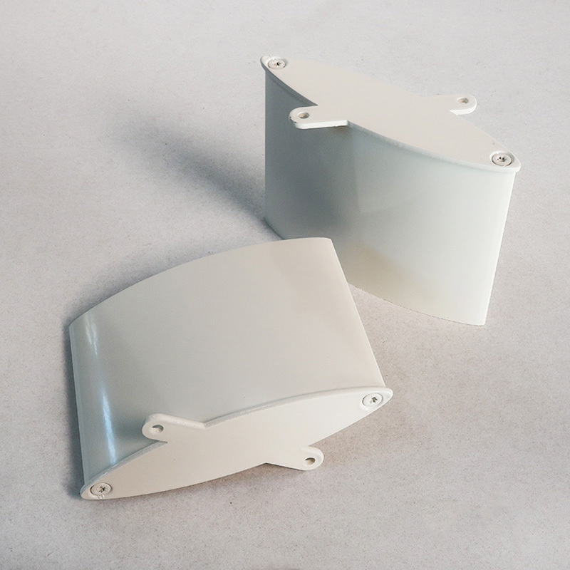 Set de montage Lames fixe RAL9001 Blanc crème