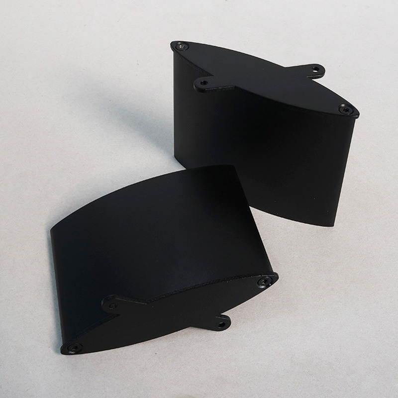 Set de montage Lames fixe RAL9005 Noir foncé