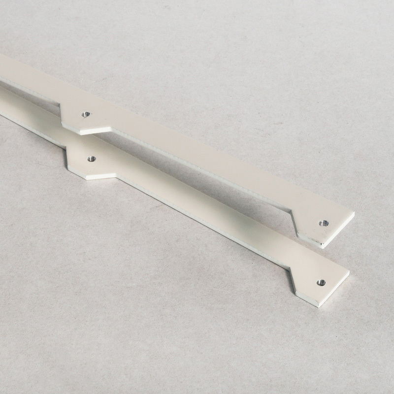 Lames rotative Barre de couplage RAL9001 Blanc crème (2x)