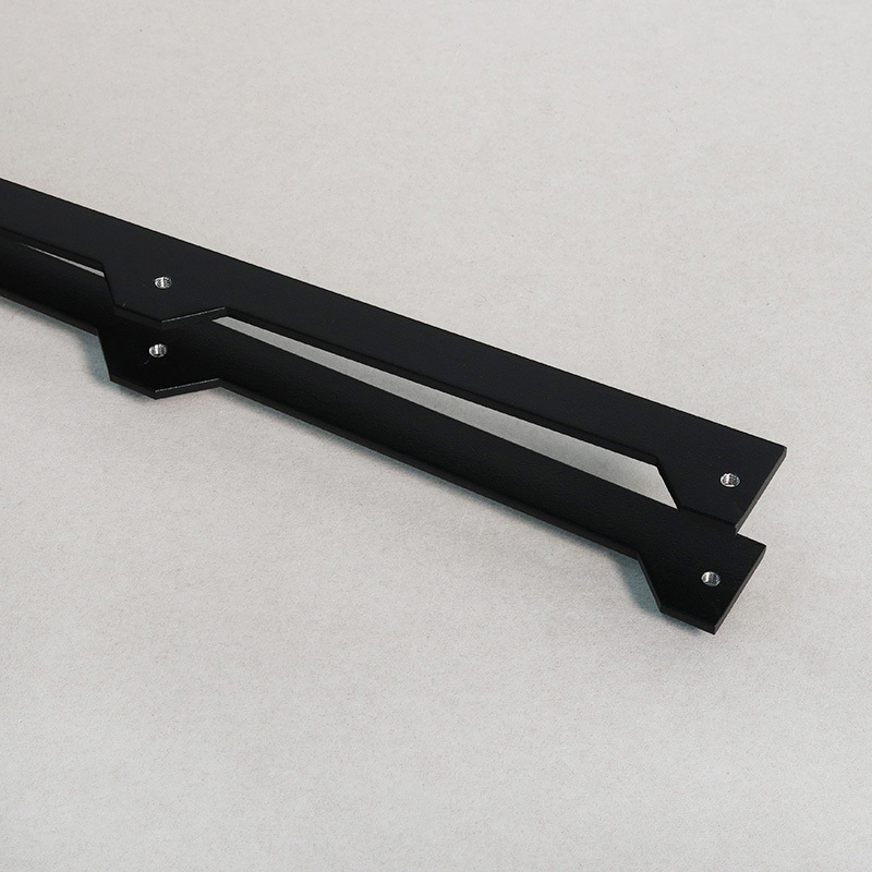 Lames rotative Barre de couplage Noir foncé (2x)