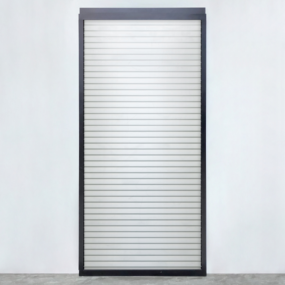 Fiano Louvre hauteur d'encastrement jusqu'à 2049mm Gris graphite (RAL7024)/Blanc signalisation (RAL9016)